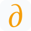 App icon, paper tile, 64 pixels