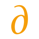 Amber mark, 128 pixels